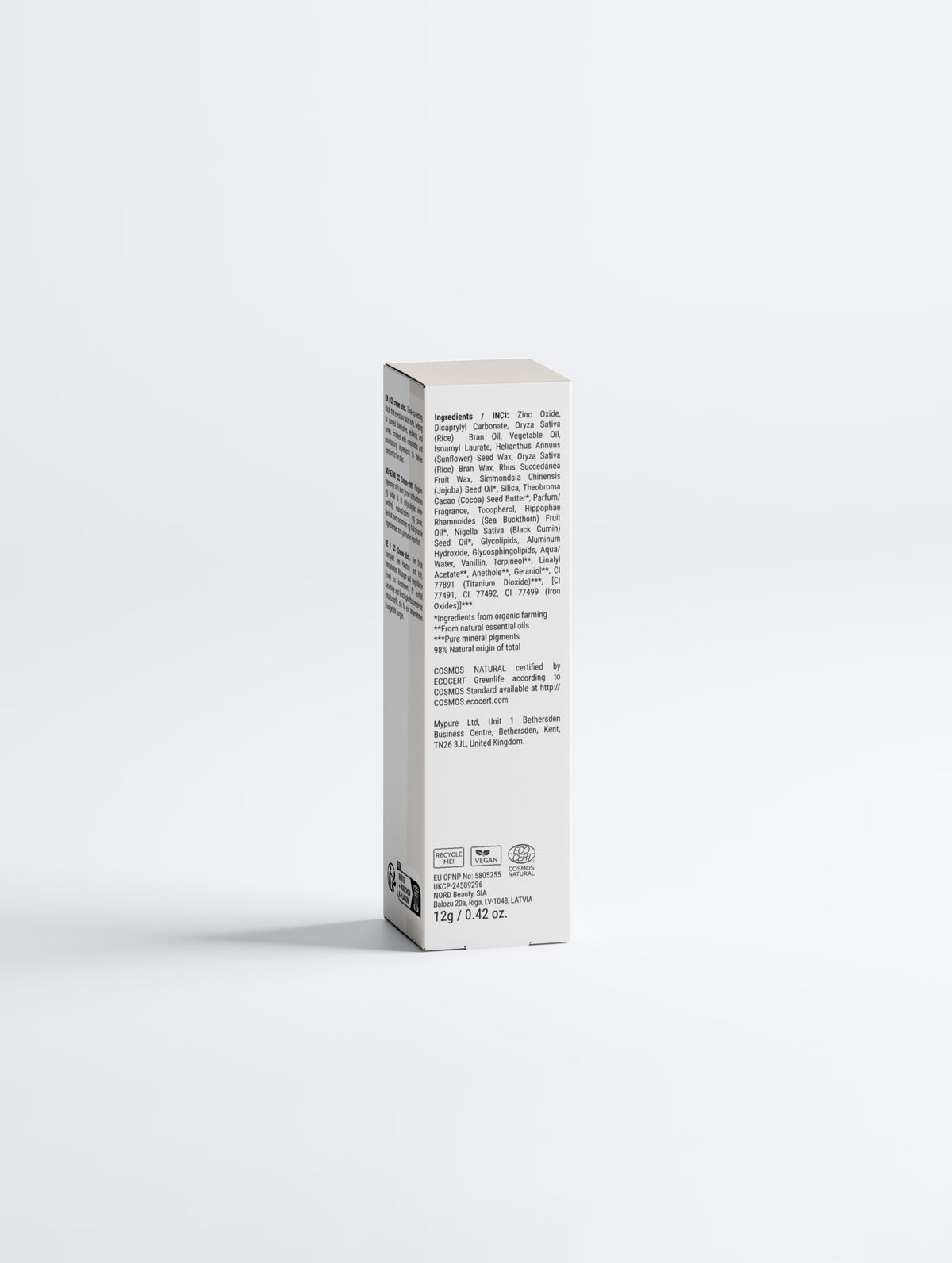 Color Correcting SPF30 Stick 35 Deep – Ceramides, Zinc Oxide & Cocoa Butter