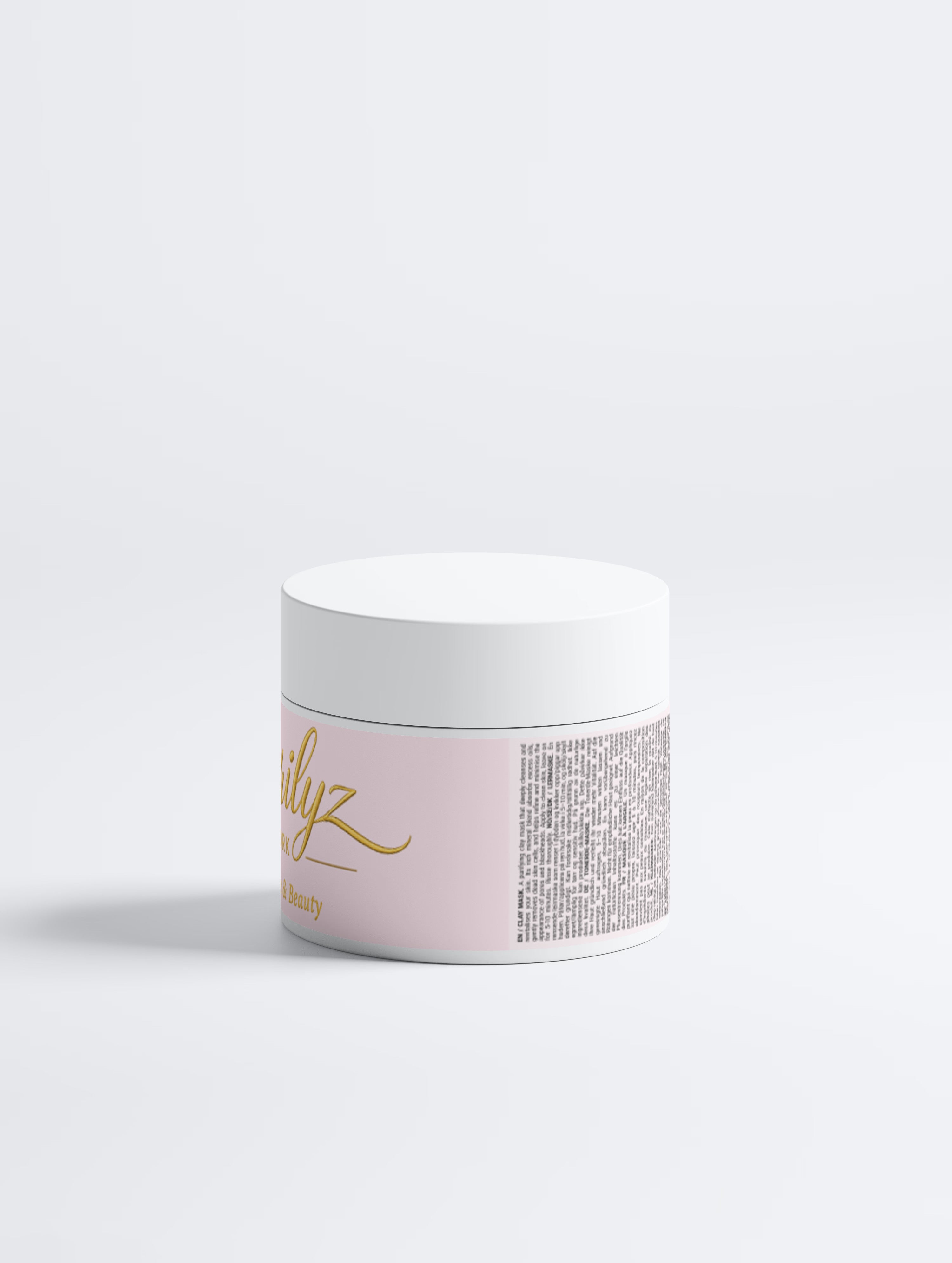 Purifying Clay Mask for Pores & Blackheads – White & Green Clay, Aquatic Algae